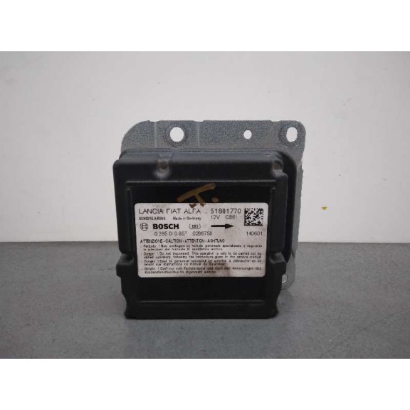 Recambio de centralita airbag para fiat doblo cargo 1.3 16v jtd cat referencia OEM IAM 51881770 0285010857 