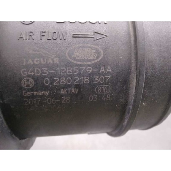 Recambio de caudalimetro para jaguar xe portfolio awd referencia OEM IAM G4D312B579AA 4 PINES 0280218307