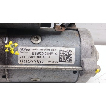 Recambio de motor arranque para peugeot expert furgoneta (v_) 1.5 bluehdi 100 referencia OEM IAM 1665663980 9832577880 982523308