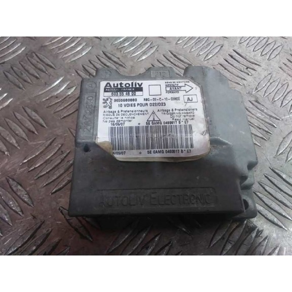 Recambio de centralita airbag para peugeot 407 st sport referencia OEM IAM 9655880880  