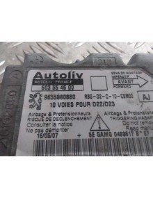 Recambio de centralita airbag para peugeot 407 st sport referencia OEM IAM 9655880880   2