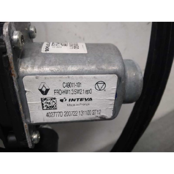 Recambio de elevalunas delantero derecho para renault megane iv grandtour limited referencia OEM IAM 807206746R 5 CABLES 