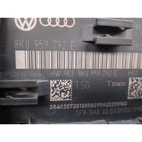 Recambio de modulo confort para audi a4 avant (8k5) (2008) básico referencia OEM IAM 8K0959792E  