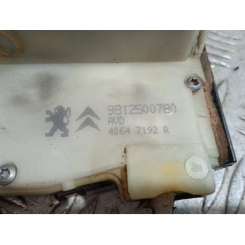 Recambio de cerradura puerta delantera derecha para peugeot 208 style referencia OEM IAM 9812500780  5 PINS