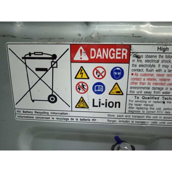 Recambio de bateria para toyota prius+ eco referencia OEM IAM G928047180  