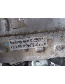Recambio de enfriador egr para ssangyong korando 2.0 td cat referencia OEM IAM A6711400570 671660  2