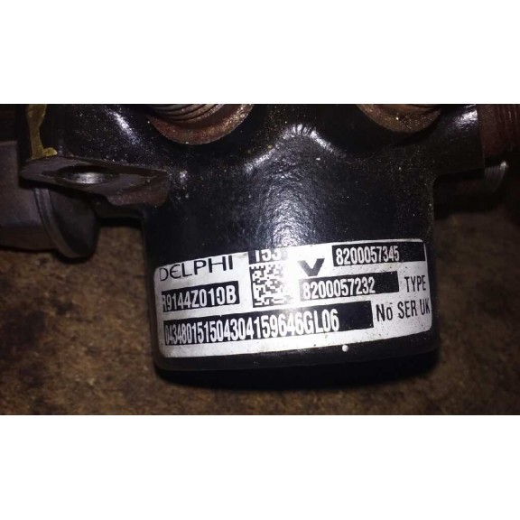 Recambio de cabezal inyeccion para renault kangoo (f/kc0) 1.5 dci diesel referencia OEM IAM 8200057232 8200057345 