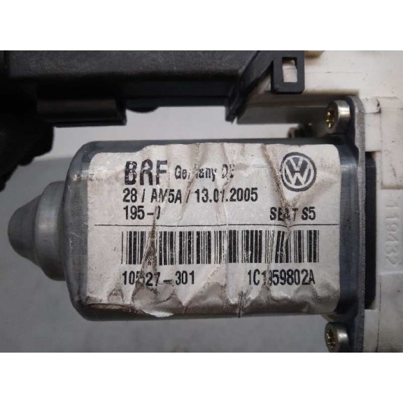 Recambio de motor elevalunas delantero derecho para seat leon (1m1) 1.9 tdi referencia OEM IAM 1C1959802A  