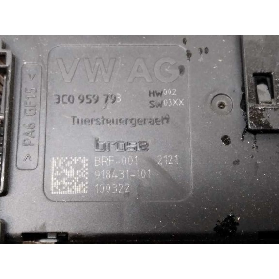 Recambio de elevalunas delantero izquierdo para volkswagen passat berlina (3c2) edition plus referencia OEM IAM 3C0959701 ELÉCTR