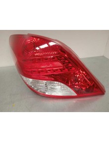 Recambio de piloto trasero izquierdo para peugeot 207 referencia OEM IAM 6350Y7 NUEVO BLANCO ROJO LED