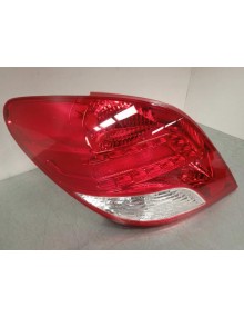 Recambio de piloto trasero izquierdo para peugeot 207 referencia OEM IAM 6350Y7 NUEVO BLANCO ROJO LED 2
