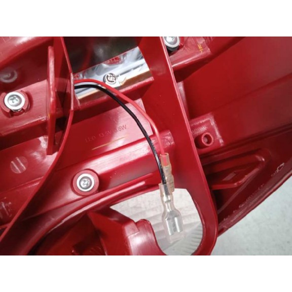 Recambio de piloto trasero izquierdo para peugeot 207 referencia OEM IAM 6350Y7 NUEVO BLANCO ROJO LED