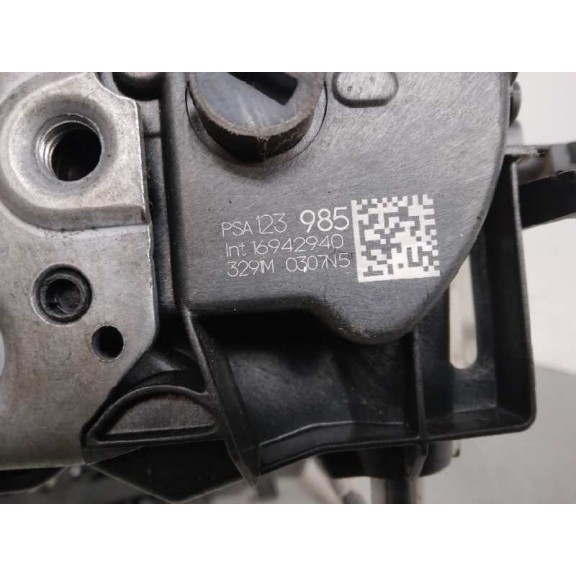 Recambio de cerradura puerta trasera izquierda para citroën c3 feel referencia OEM IAM PSA123985 16942940 9802977380