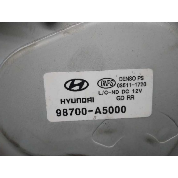 Recambio de motor limpia trasero para hyundai i30 (gd) classic referencia OEM IAM 98700A5000 3 PINES 