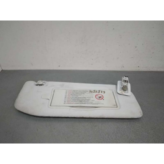 Recambio de parasol derecho para peugeot 208 allure referencia OEM IAM   