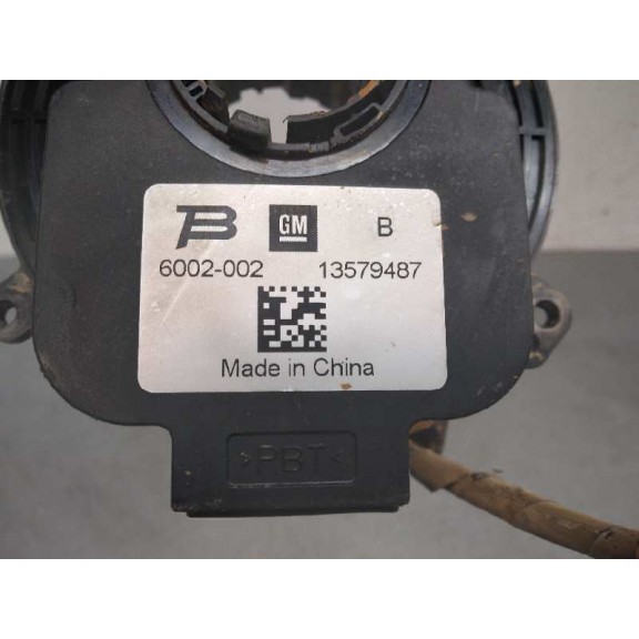 Recambio de anillo airbag para opel astra j lim. cosmo referencia OEM IAM 13579487  