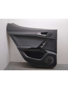 Recambio de guarnecido puerta trasera izquierda para seat leon (kl1) xcellence referencia OEM IAM 5FA867211 CON MANDO ELEVALUNAS