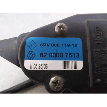 Recambio de potenciometro pedal para renault espace iv (jk0) authentique referencia OEM IAM 8200007513 6 CABLES 