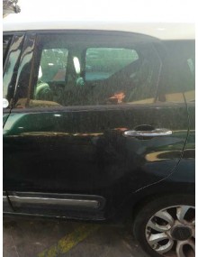 Recambio de puerta trasera izquierda para fiat 500 l (330) basic referencia OEM IAM  VERDE 