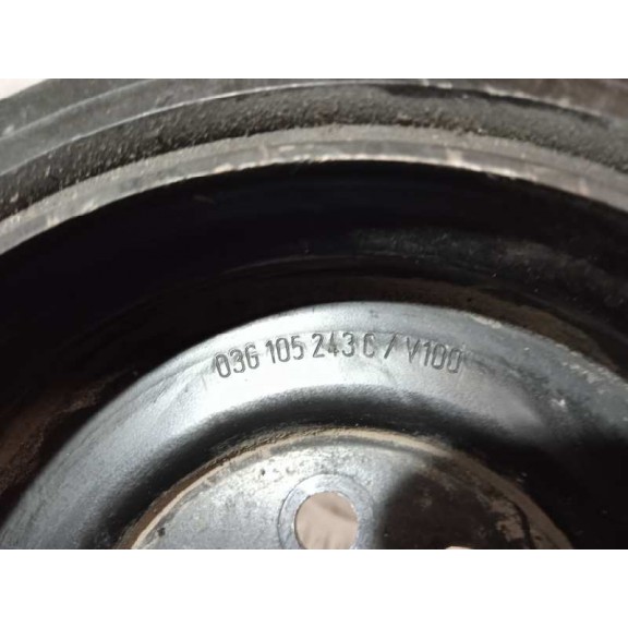 Recambio de polea cigueñal para seat leon (1p1) 2.0 tdi referencia OEM IAM 03G105243C  