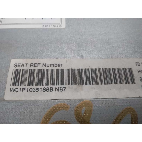 Recambio de sistema audio / radio cd para seat leon (1p1) fr 1 referencia OEM IAM 1P1035186B  