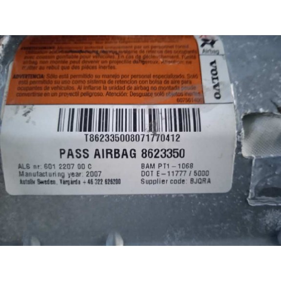 Recambio de salpicadero para volvo c70 cabriolet 2.4 momentum (103kw) referencia OEM IAM 8623350  