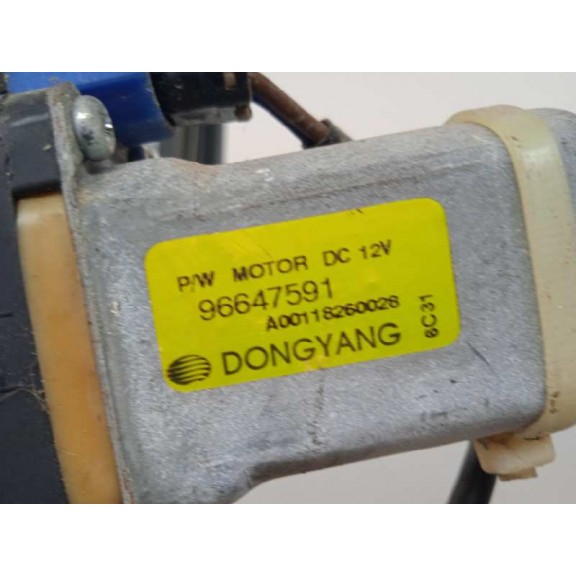 Recambio de elevalunas trasero izquierdo para chevrolet epica lt referencia OEM IAM 96647591 ELÉCTRICO 2 PINS