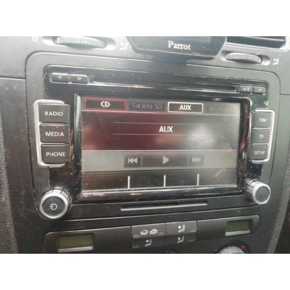 Recambio de sistema audio / radio cd para volkswagen jetta (1k2) 1.9 tdi referencia OEM IAM 3C8035195  