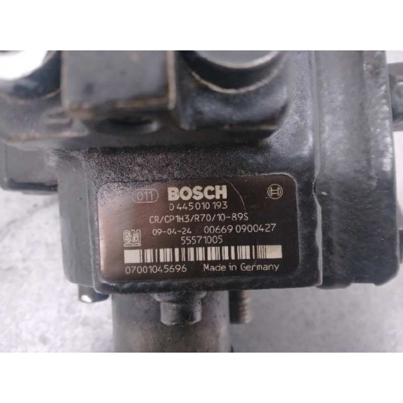 Recambio de bomba inyeccion para opel insignia berlina 2.0 cdti cat referencia OEM IAM 55571005 0445010193 