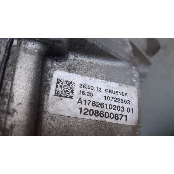 Recambio de caja cambios para mercedes-benz clase b (w246) b 180 cdi be (246.200) referencia OEM IAM A1762610201 A1762610203 6V 