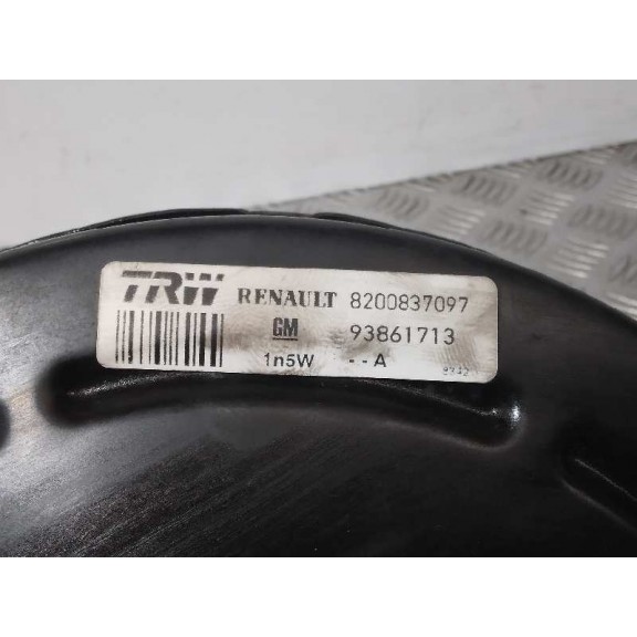 Recambio de servofreno para renault trafic caja cerrada (ab 4.01) 29 lsob referencia OEM IAM 8200837097  
