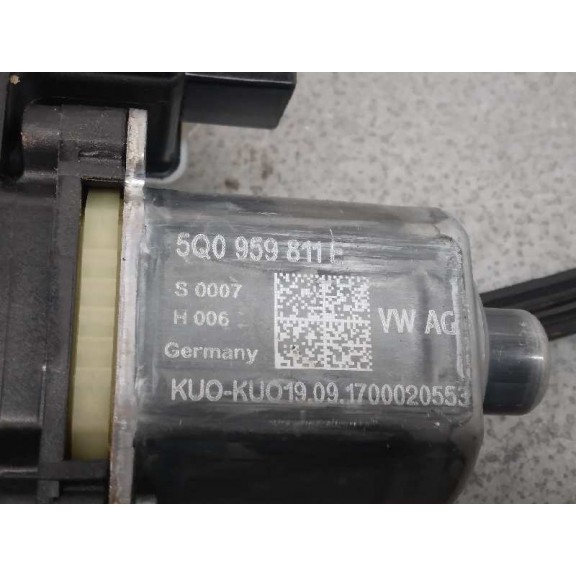 Recambio de elevalunas trasero izquierdo para seat leon (5f1) xcellence plus referencia OEM IAM 5Q0959811E 5 PINES 