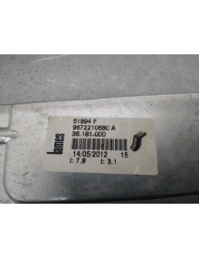 Recambio de elevalunas delantero derecho para citroën c3 picasso collection referencia OEM IAM 9672210680 2 CABLES ELECTRICO 2