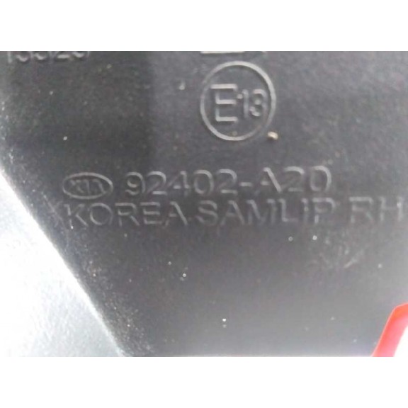 Recambio de piloto trasero derecho para kia cee´d concept referencia OEM IAM 92402A20  