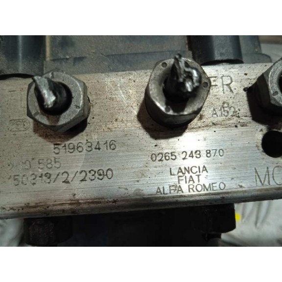 Recambio de abs para fiat punto (199) easy referencia OEM IAM 51963416 0265243870 0265956367