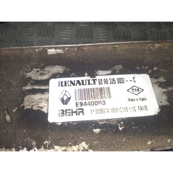 Recambio de intercooler para renault megane ii berlina 5p luxe privilege referencia OEM IAM 8200325003  