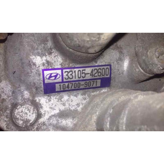 Recambio de motor completo para hyundai h 1 2.5 turbodiesel cat referencia OEM IAM D4BH  