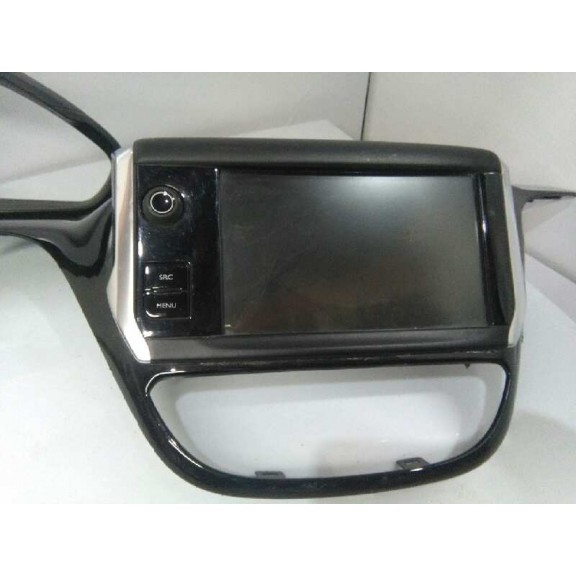 Recambio de pantalla multifuncion para peugeot 208 active referencia OEM IAM 9673830077TR 1174143X 44490M