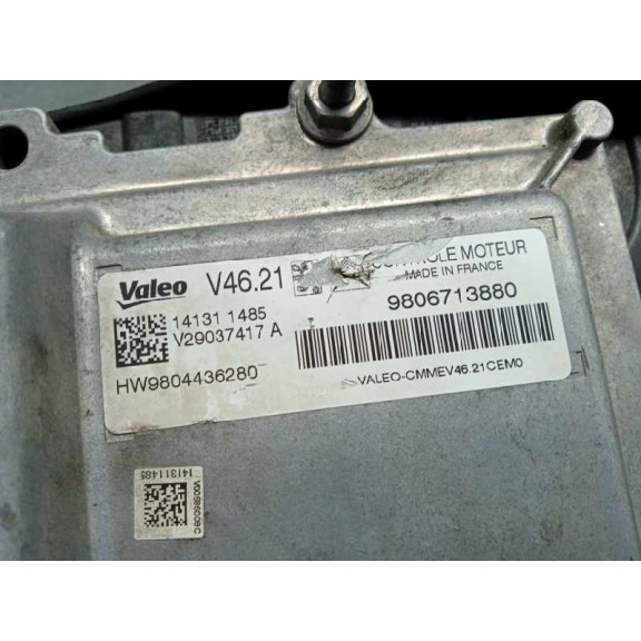Recambio de centralita motor uce para citroën c-elysée exclusive referencia OEM IAM 9806713880  