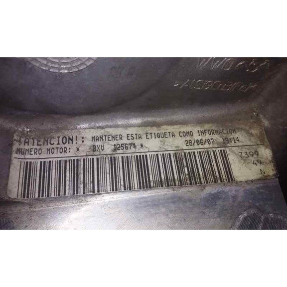 Recambio de motor completo para seat ibiza (6l1) hit referencia OEM IAM BXV  SOPORTE ROTO