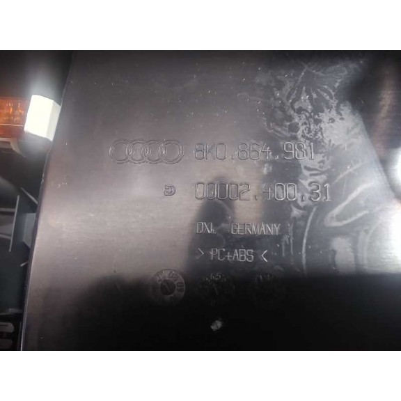 Recambio de apoyabrazos central para audi a5 coupe (8t) 2.7 tdi referencia OEM IAM 8K0864981  