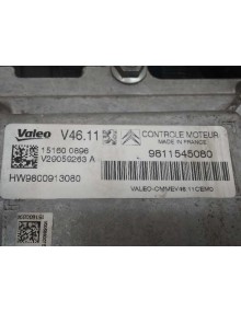 Recambio de centralita motor uce para peugeot 208 active referencia OEM IAM 9811545080   2