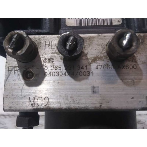 Recambio de abs para nissan micra (k12e) 1.5 dci turbodiesel cat referencia OEM IAM 0265800319  