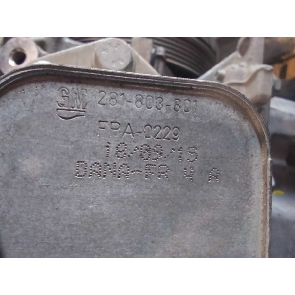 Recambio de enfriador aceite motor para opel astra k lim. 5türig dynamic referencia OEM IAM 281803301  