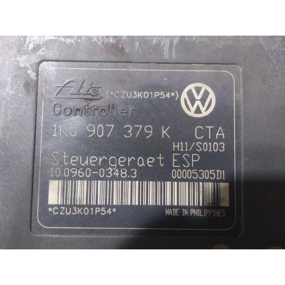 Recambio de abs para volkswagen touran (1t1) highline referencia OEM IAM 1K0907379K  