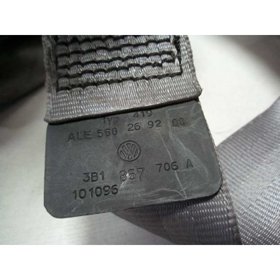 Recambio de cinturon seguridad delantero derecho para volkswagen passat berlina (3b2) 1.9 tdi referencia OEM IAM 3B1857706A  