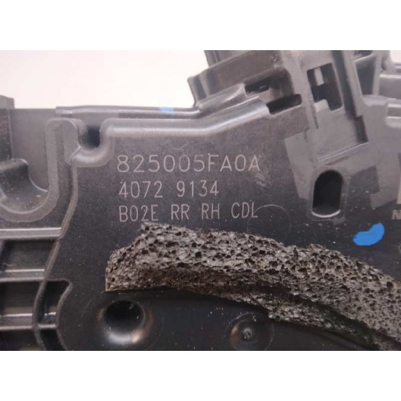 Recambio de cerradura puerta trasera derecha para nissan micra v (k14) 1.0 ig-t 100 referencia OEM IAM 825005FA0A 2 PINES 