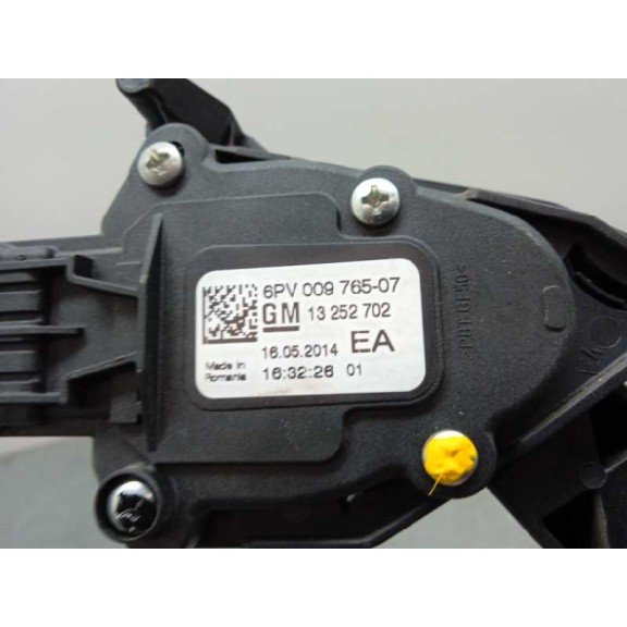 Recambio de potenciometro pedal para opel astra j lim. selective referencia OEM IAM 13252702 13252702EA 6 PINS