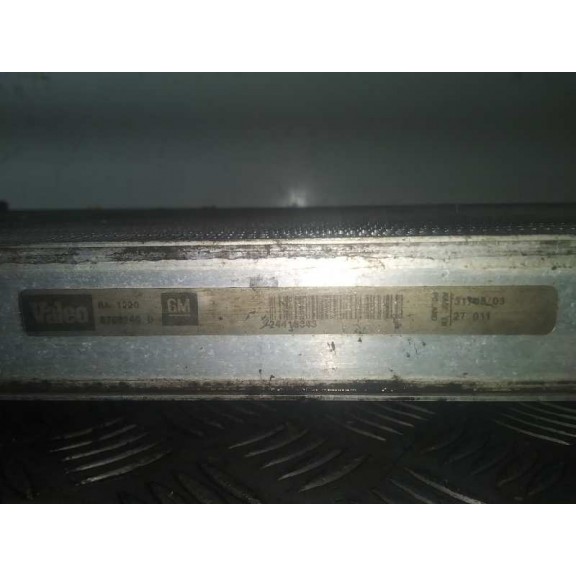 Recambio de radiador agua para opel vectra c berlina comfort referencia OEM IAM 24418343  