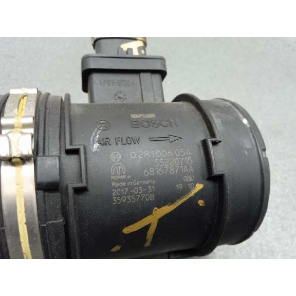 Recambio de caudalimetro para peugeot bipper referencia OEM IAM 55220715 0281006054 4 PINS